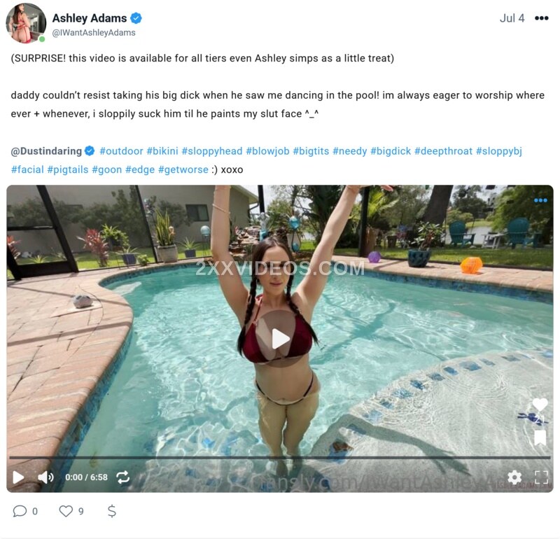Ashley Adams Nude Leaked Photos