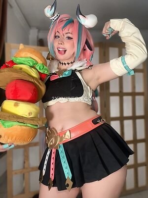 Flaiveth Cosplay Nude Leaked Photo #5