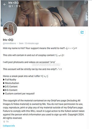 Irisinribbons Nude Leaked Photo #7