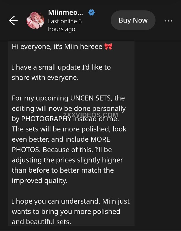 Miinmeow~ Nude Leaked Photos