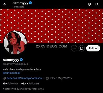 Sammynoodlesoup Social Media Nude Leaked Photo #2
