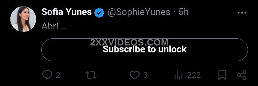 Sofia Yunes Nude Leaked Photo #2