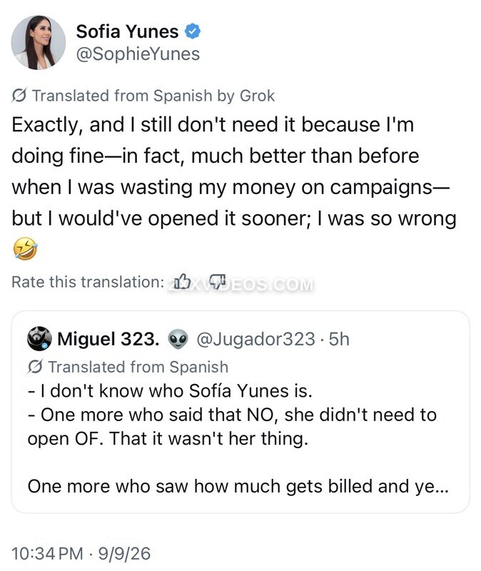 Sofia Yunes photo