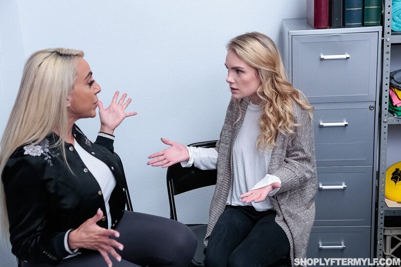 Photo 2 — Kylie Kingston and Natalie Knight get stripped and facials after shoplifting