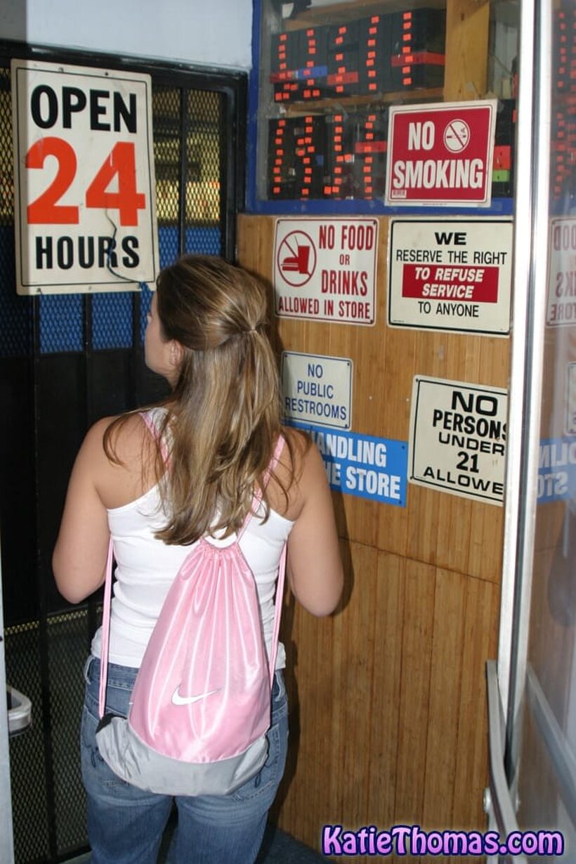 Katie Thomas nude photo 4 — Katie Thomas licks and rides a BBC through a gloryhole in jeans