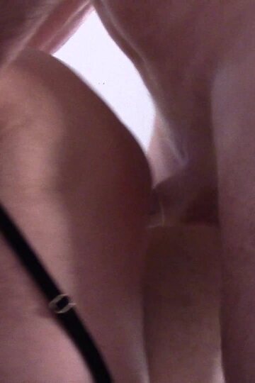 Mature girl takes a cumshot and shows her saggy tits