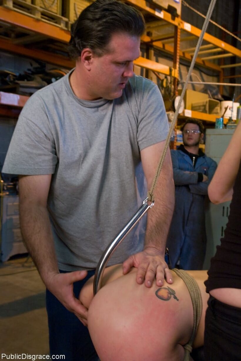 Bound first, Krissy Leigh ends up in a wild gangbang, photo 6 of 21