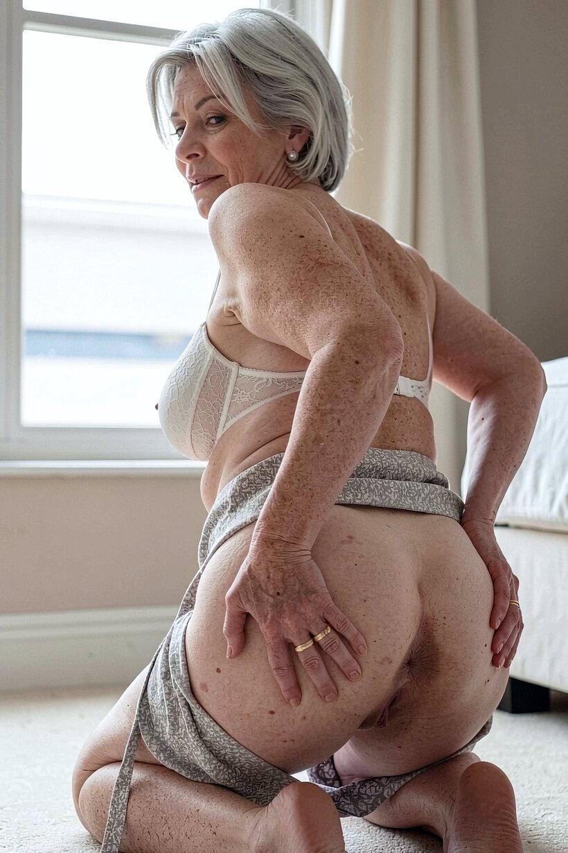 Granny poses naked in 16 pics (shot 1)