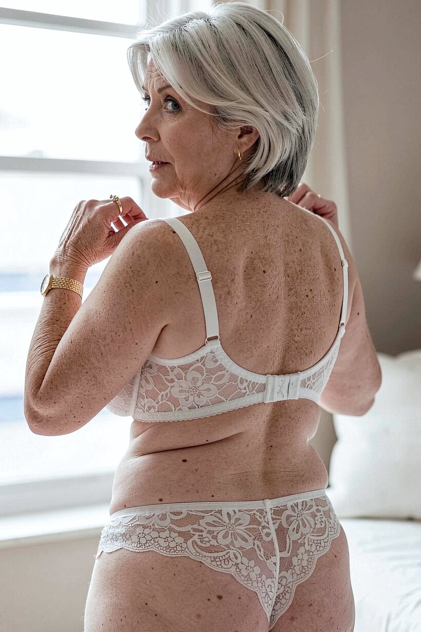 Image 5/16: Granny poses naked in 16 pics