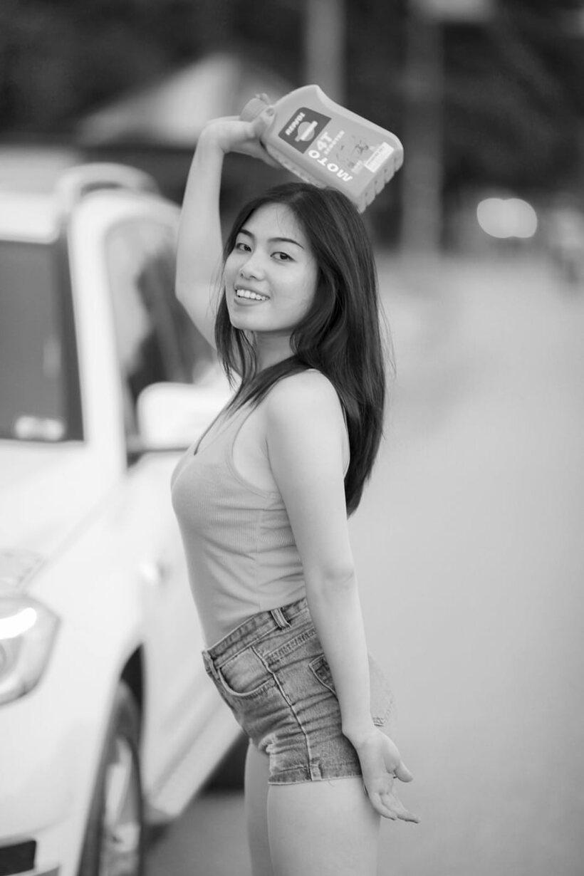 Image 15/21: Asian model shows off hot lingerie and outfit in a sexy compilation
