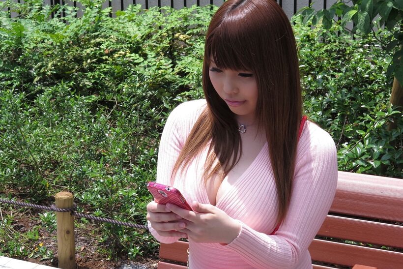 Photo 4 — Beautiful girl fucks hard and shows her big tits in bed with Rion Nishikawa