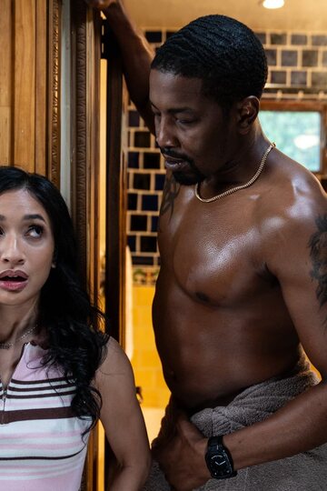 Asian Avery Black flaunts her cum-covered face while getting blacked