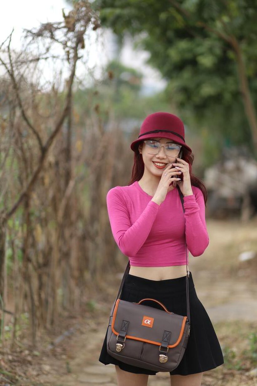 Photo 15 — Redhead girl gets naked outdoors