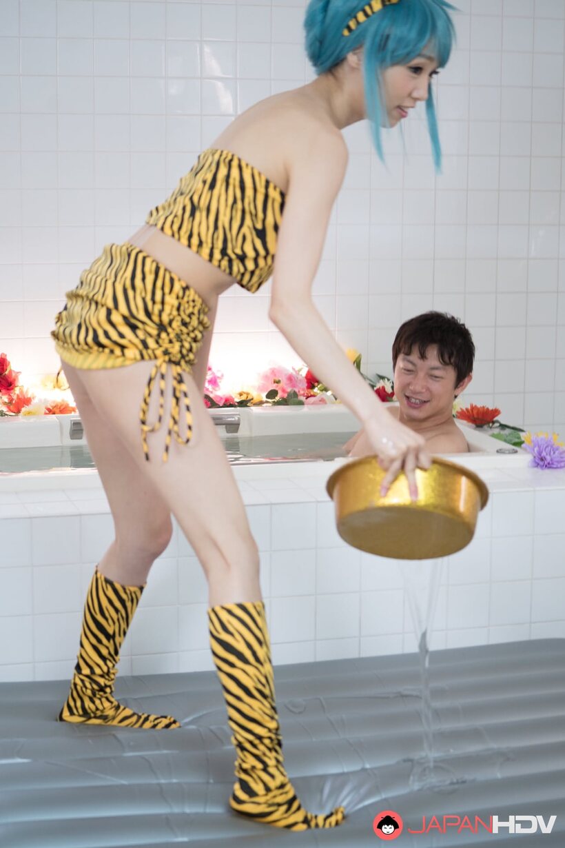 Megu Memezawa pic 1 from the set «Beautiful Megu Memezawa gets naked and starts sucking cock»