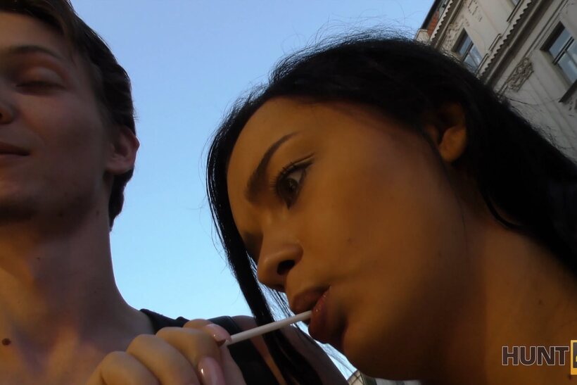 Photo 3 — Hidden cam catches a cute amateur girlfriend fucking her boyfriend
