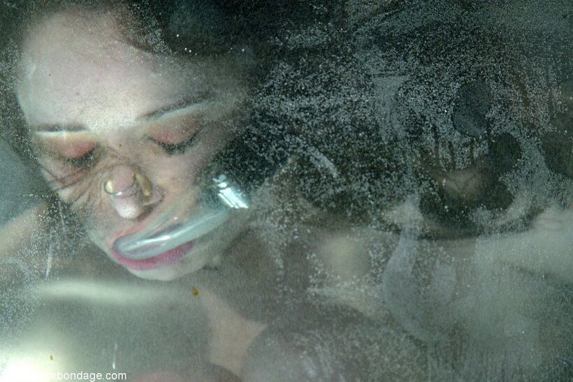 Photo 11 — Bound and soaked, Maya Matthews survives a rough BDSM drowning scene