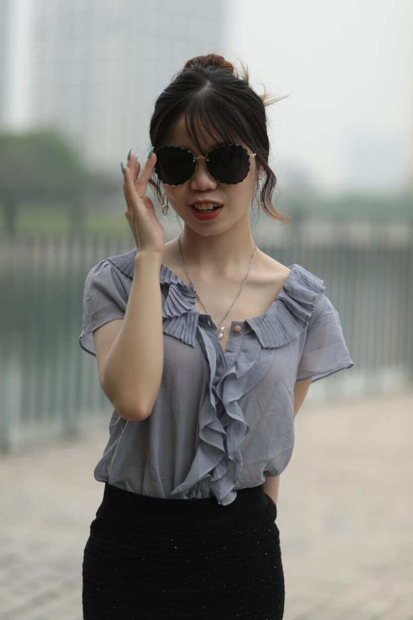 Amateur nude photo 12 — Asian teen teases in non-nude bridge poses wearing shades