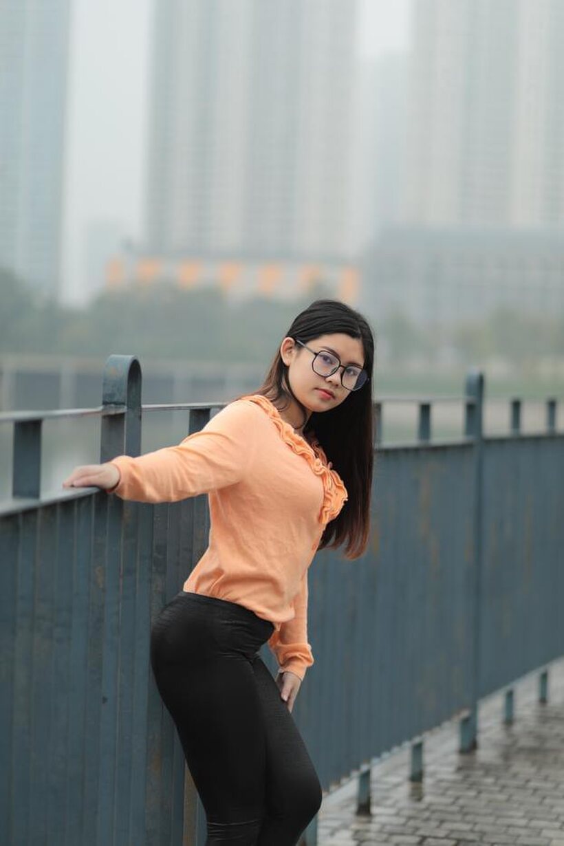 Photo 21 — Beautiful girl gets naked in public