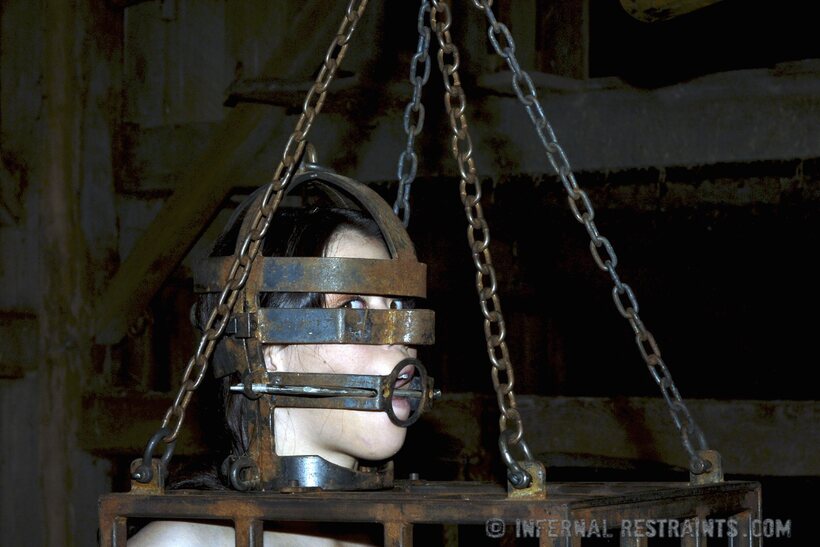 Bound as a sex slave, Felonie faces endless anal and BDSM abuse (shot 6)
