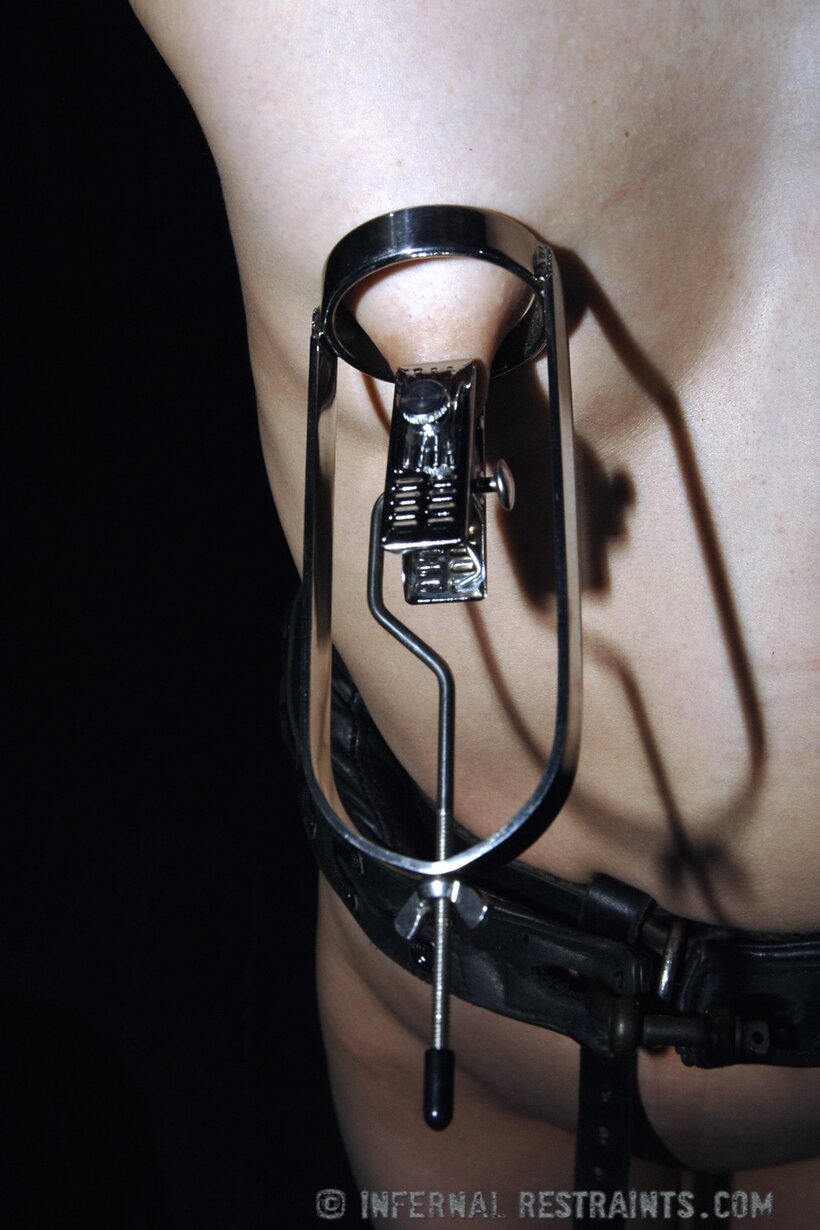 Bound as a sex slave, Felonie faces endless anal and BDSM abuse (shot 13)