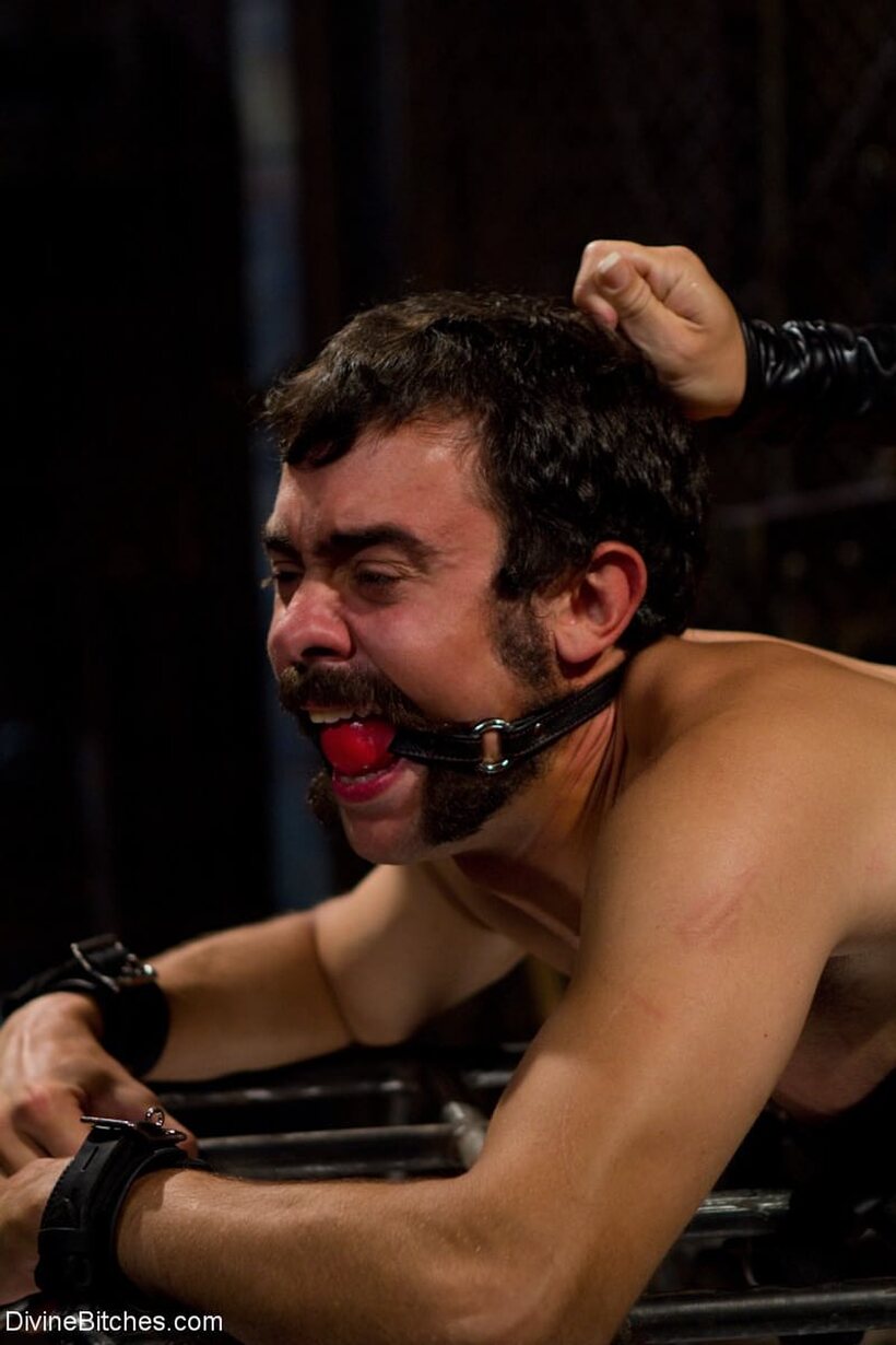 Felony nude photo 9 — Felony gives her gagged sub boy a rough strapon pounding