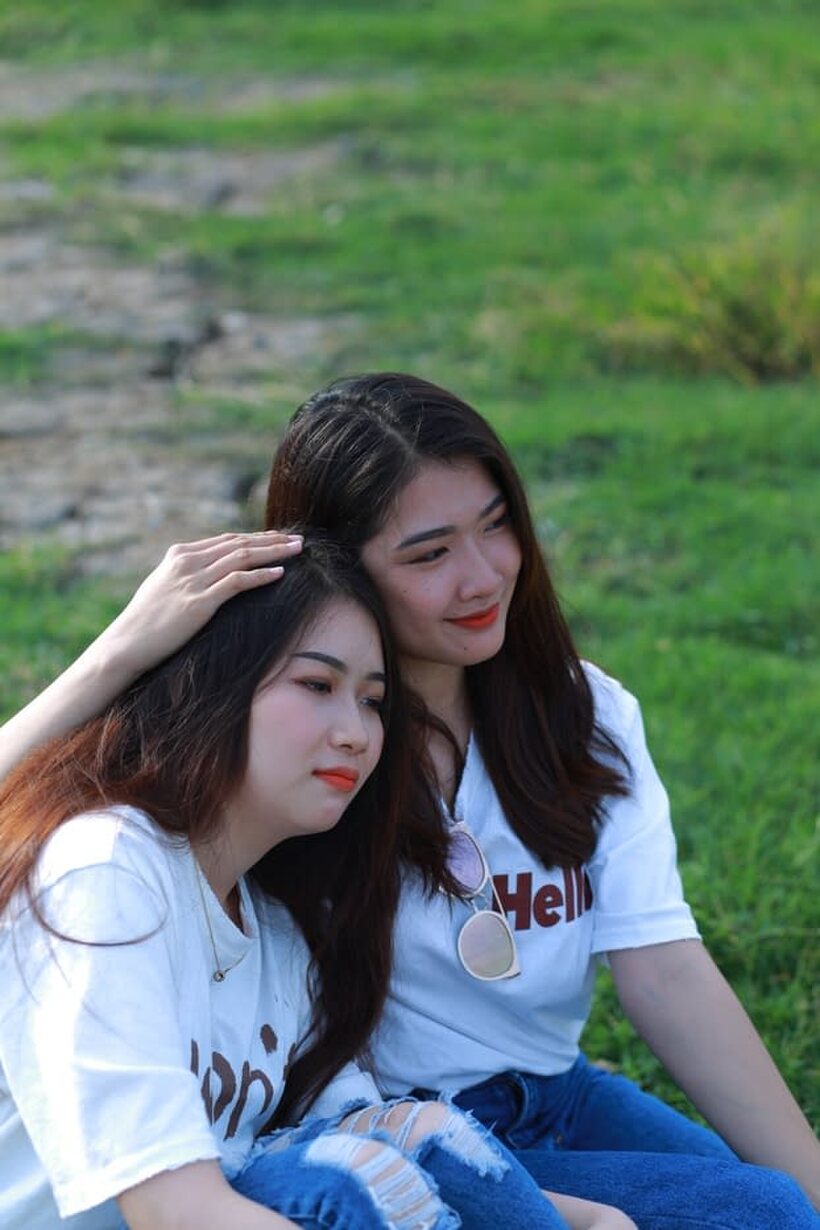 Photo 7 — Asian girl gets naked outdoors