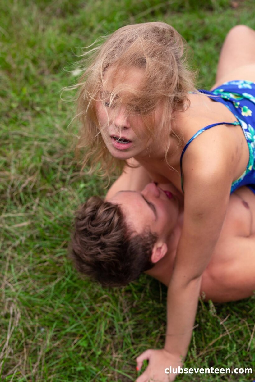 Eyla Moore nude photo 12 — Casey Nohrman sucks cock before getting fucked outside
