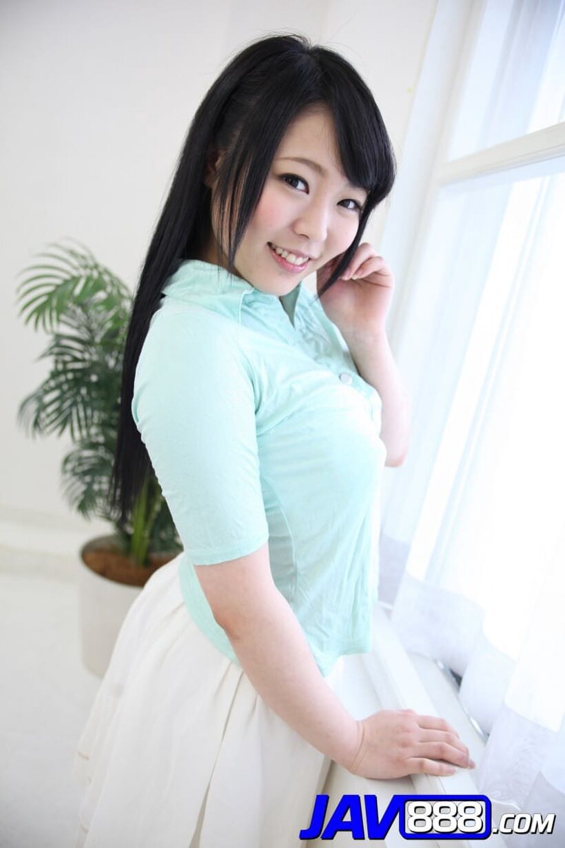 Image 2/20: Yui Kawagoe poses solo in a skirt before getting fucked