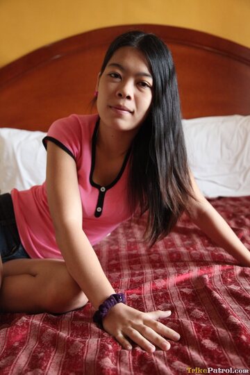 American girl gets naked and starts fucking hard in a hotel room
