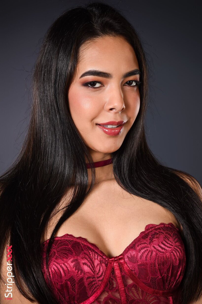 Image 3/15: Brunette girl flaunts her tiny tits and asshole while playing with a dildo
