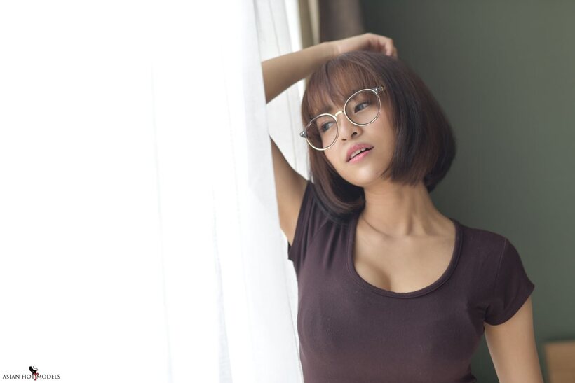 Armpit nude photo 16 — In a miniskirt and panties, pretty Asian teen shows off her ass