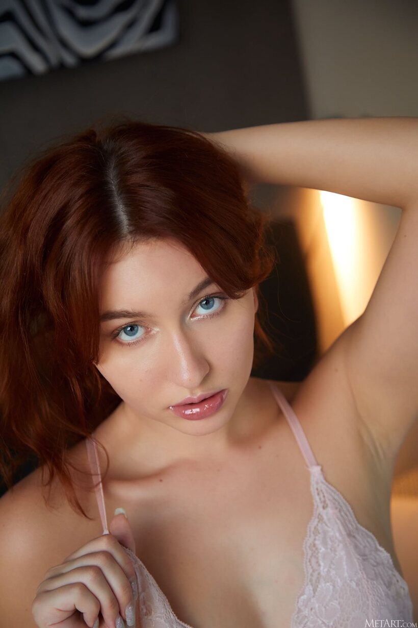 Noi Feja nude photo 2 — Noi Feja flaunts her natural tits and spread legs