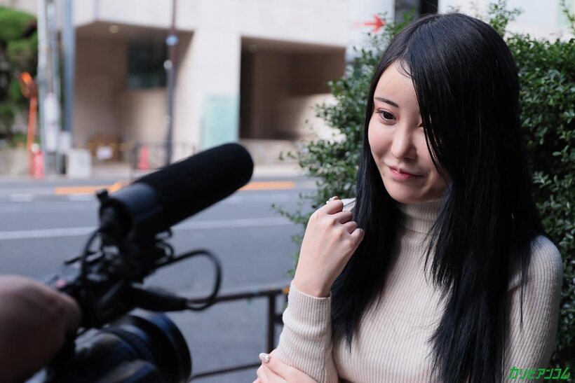 Image 6/19: Runa Yamagishi shows off a fresh creampie after rough sex