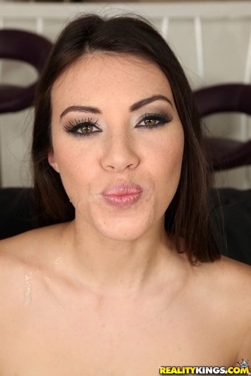 Image 13/16: European Cecilia de Lys flaunts her big natural tits in a threesome