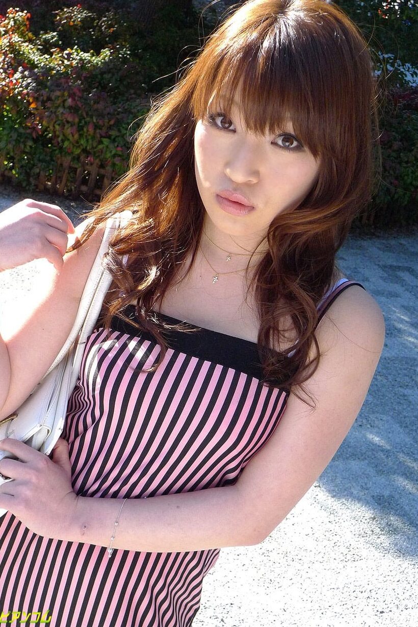 Photo 6 — Yukina Mori opens wide and rides a dildo while fingering her pussy