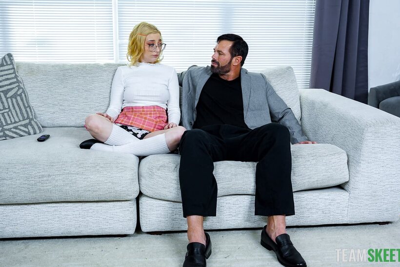 Babysitter nude photo 10 — Prim Taylor gets manhandled and fucked hard in her nerdy babysitter role