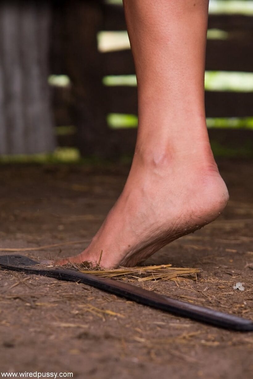 Image 15/21: Blonde Sandra Romain masturbates and shows her feet with Lea Lexis