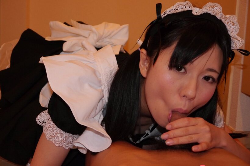 Image 4/21: After a blowjob, Mai Araki gets her young Asian pussy licked