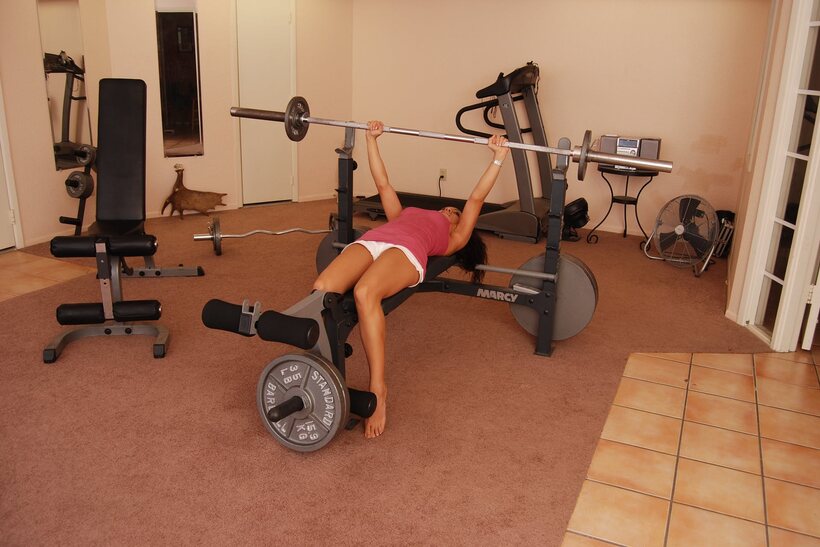 Photo 20 — Asian girl strips out of her shorts and poses naked