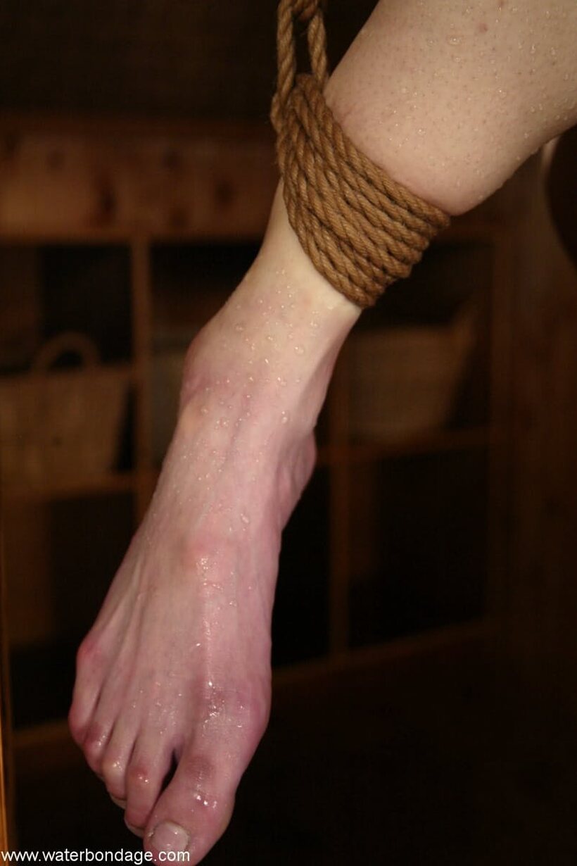 Image 7/20: Japanese Osada Steve flaunts her tiny tits and feet tied up