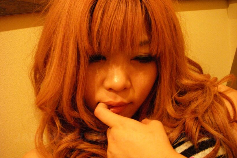 Hairy Sarina Tsubaki shows off her natural tits and pussy (shot 20)