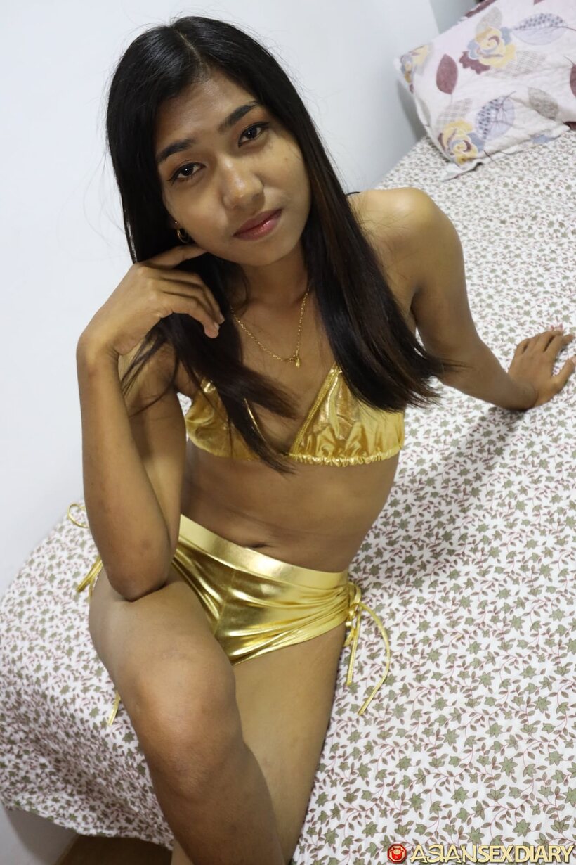 Image 6/21: Jenny D takes POV doggystyle in lingerie while teasing her body