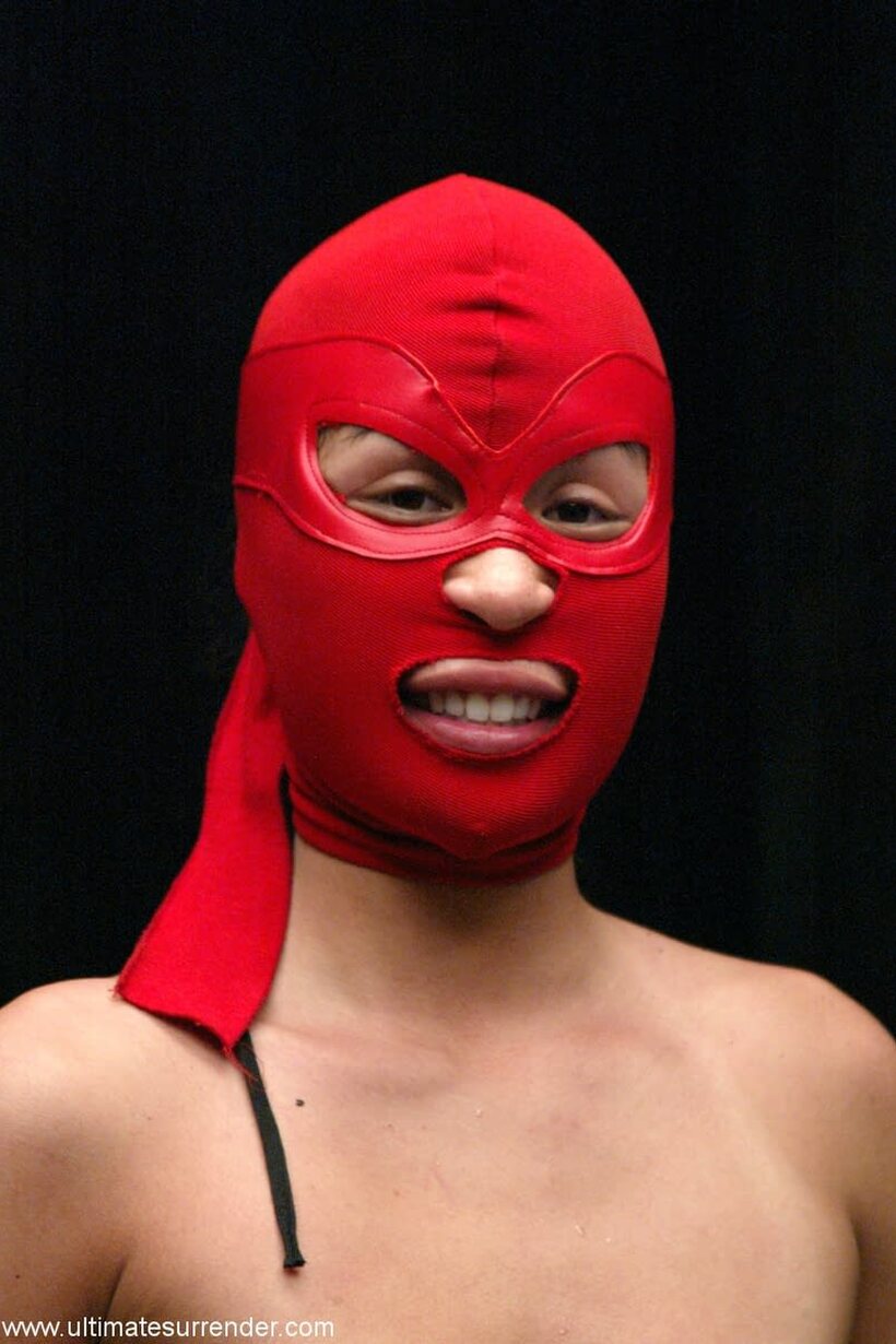 Image 21/21: Crimson Ninja takes a strapon pounding from wrestler Nina