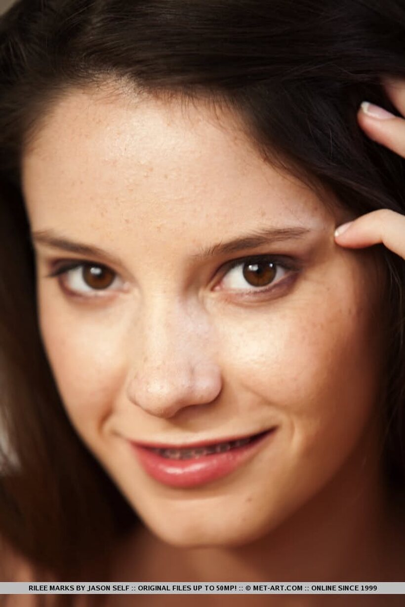 Rilee Marks pic 18 from the set «Shaved Rilee Marks up close: big tits and tight ass in panties»