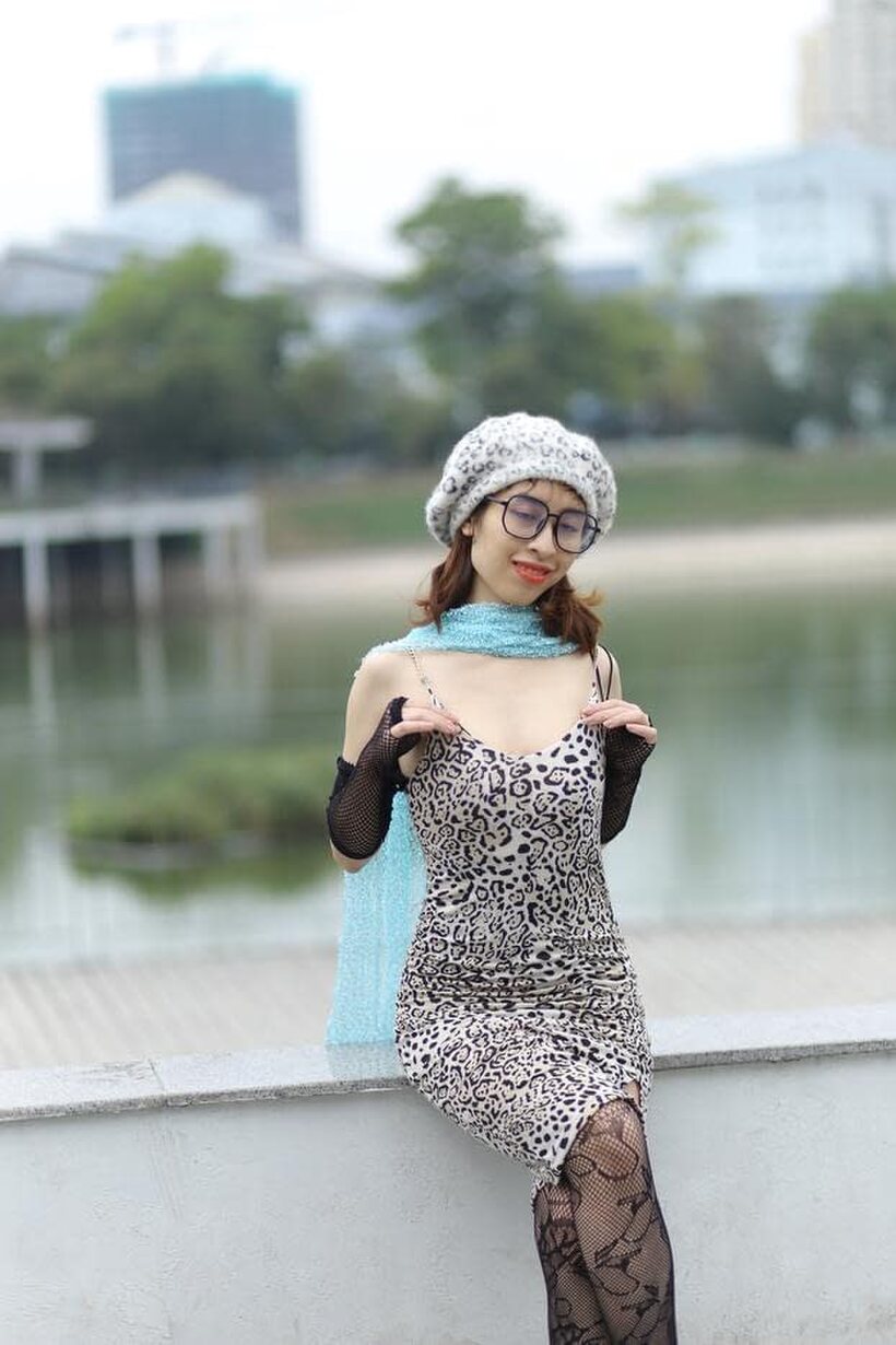 Image 12/21: Asian girl gets naked outdoors