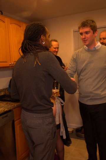 Vanessa Cliff gets drilled in a wild interracial gangbang session