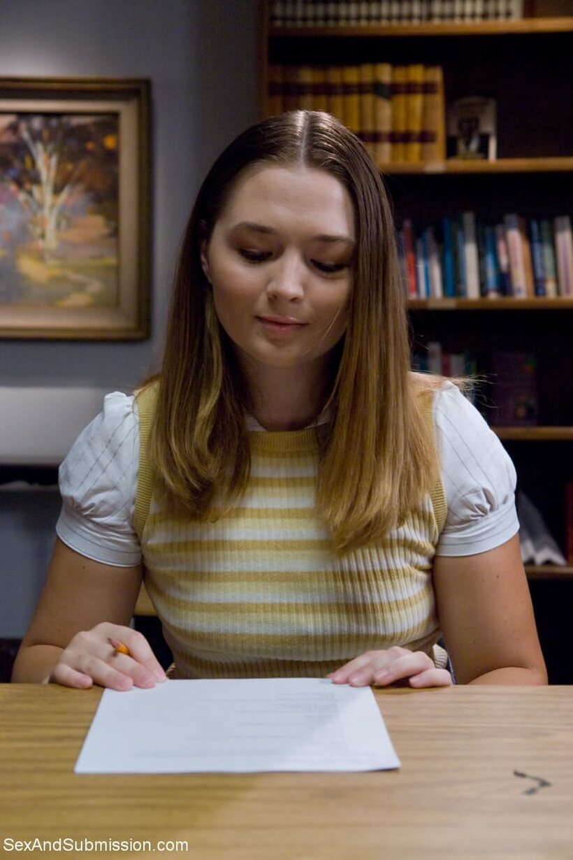 Image 3/20: Savannah West gets spanked and fingered by her teacher