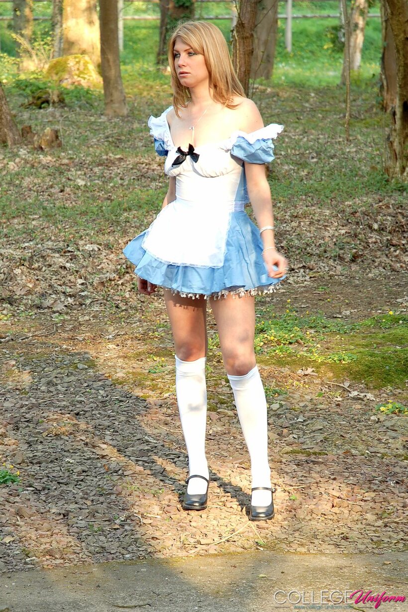 Ashleigh McKenzie nude photo 9 — Schoolgirl Ashleigh McKenzie strips out of her school uniform and poses naked